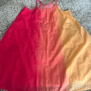 Abercrombie Kids bright Ombré girls sundress size 11/12